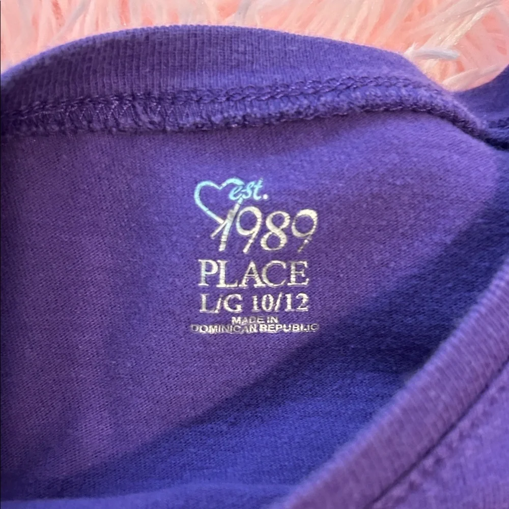 The Children's Place Purple Hashtag Emoji T-Shirt